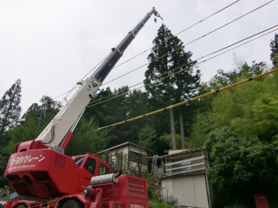 樹木伐採　豊田市内