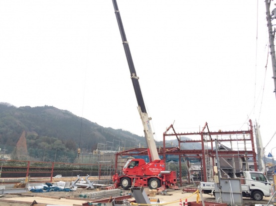 鉄骨建方　豊田市内